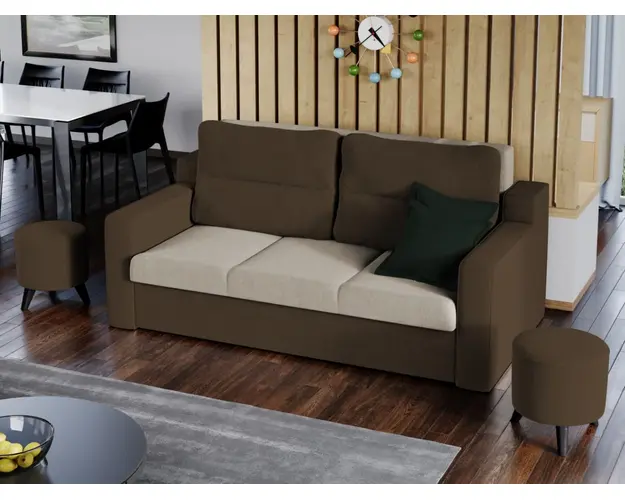 Canapea Mexic Crem / Maro