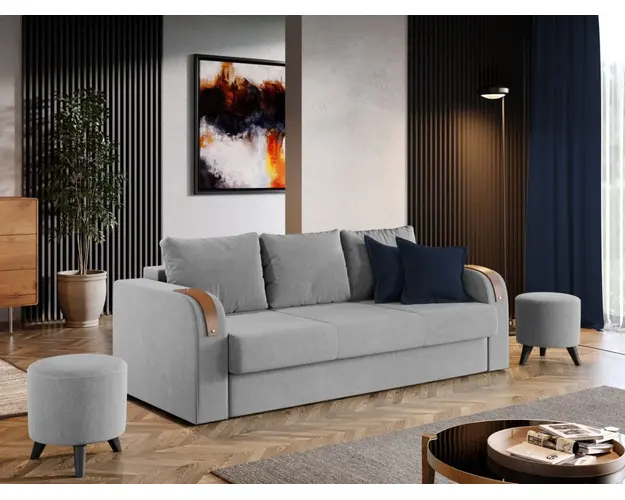 Canapea Extensibila Morelia Gri Deschis