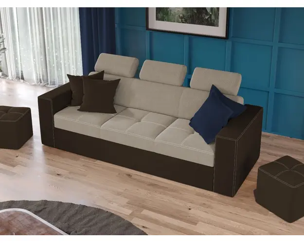 Canapea Paloma Crem / Maro