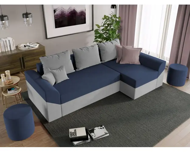 Coltar Extensibil Cali gri / petrol