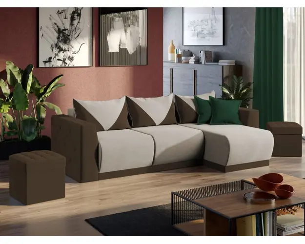 Coltar Luna Crem / Maro