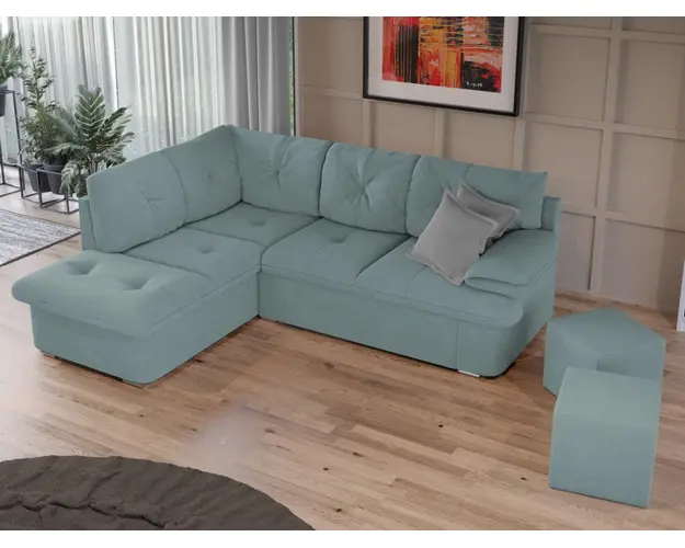 Coltar Extensibil Roma Turcoaz