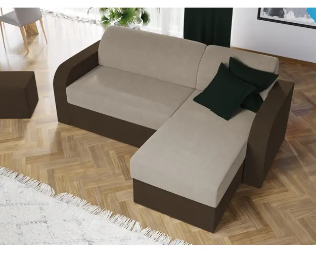 Coltar Extensibil Zoy Crem / Maro