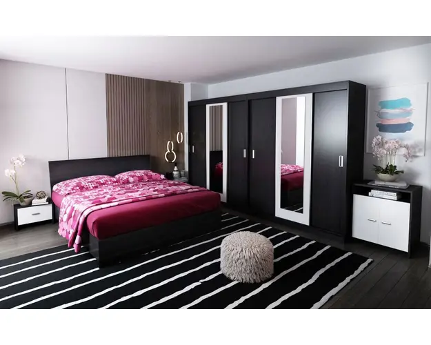 Set Mobila Dormitor Bingo F Dulap Dublu