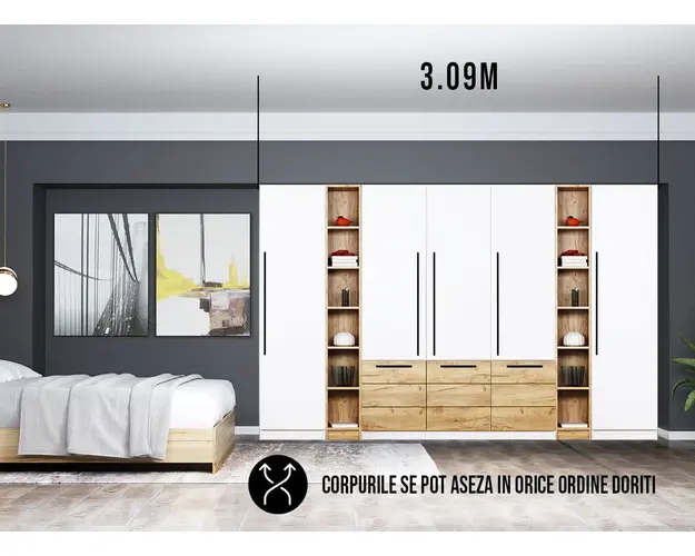 Dressing 3.09m / Dulap Dormitor Timea