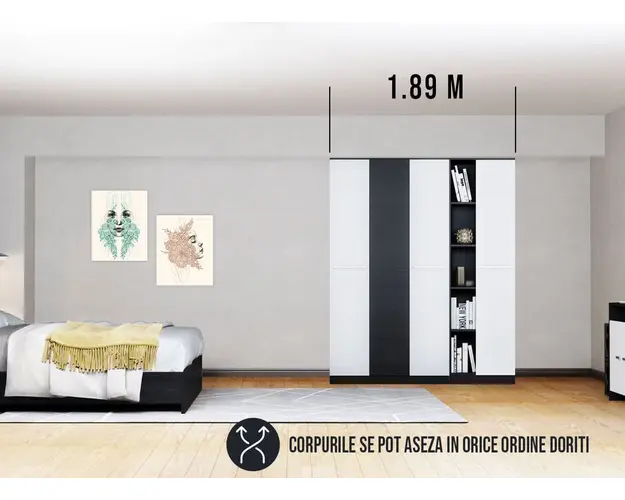 Dressing 1.89m / Dulap Dormitor Mario