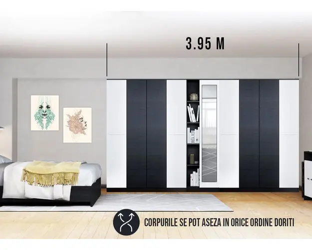 Dressing 3.95m / Dulap Dormitor Mario