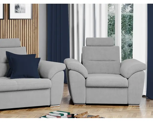 Fotoliu Biano Gri Deschis