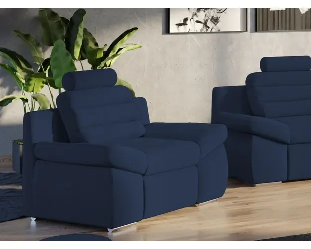 Fotoliu Quinn Albastru