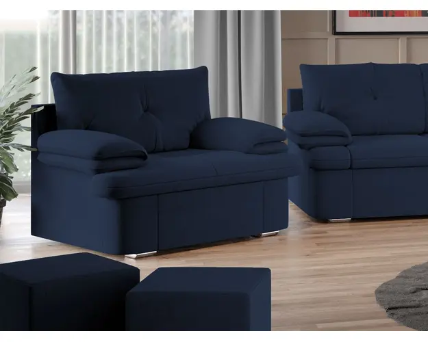 Fotoliu Roma Albastru