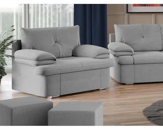 Fotoliu Roma Gri Deschis