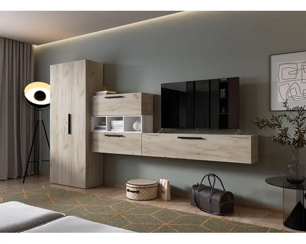 Living Pati 004 - Mobila Sufragerie Stejar