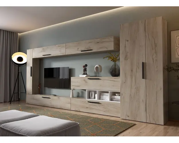 Living Pati 010 - Mobila Sufragerie Stejar