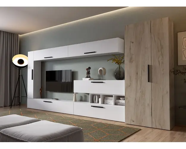 Living Pati 011 - Mobila Sufragerie Alba