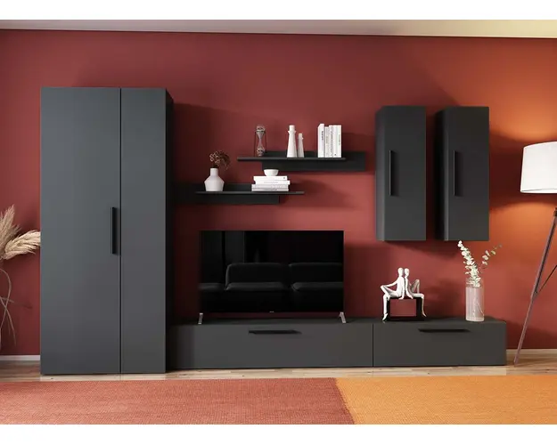 Living Pati 162 - Mobila Sufragerie Gri Antracit