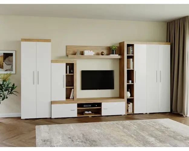 Mobila sufragerie - Living Milan C4 DUO Stejar