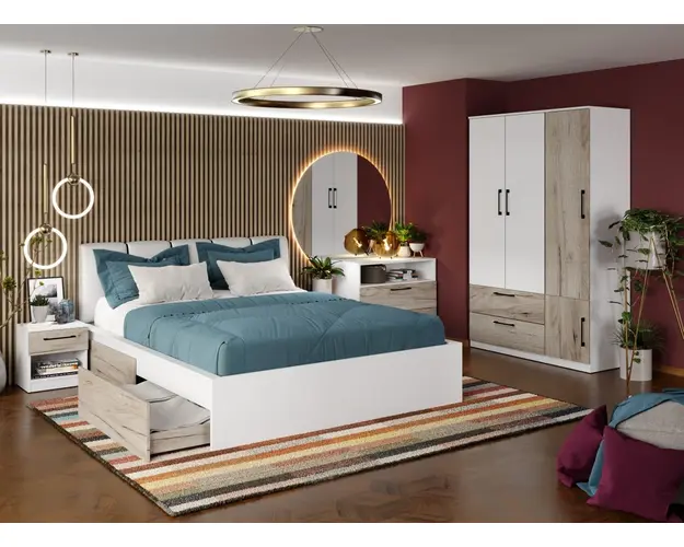 Set Mobila Dormitor Relax C13 tapitat