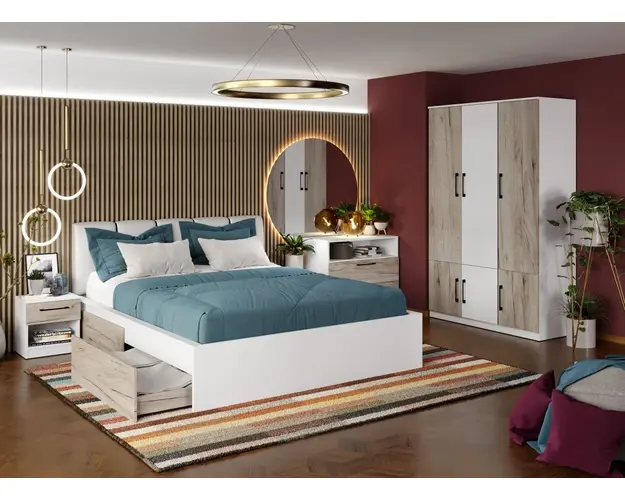 Set Mobila Dormitor Relax C15 tapitat