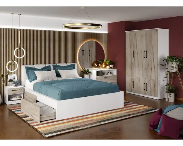 Set Mobila Dormitor Relax C16 tapitat