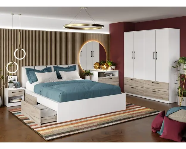 Set Mobila Dormitor Relax C18 tapitat
