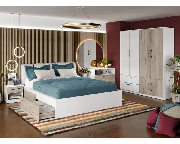 Set Mobila Dormitor Relax C19 tapitat
