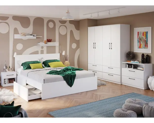 Set Mobila Dormitor Snow C12