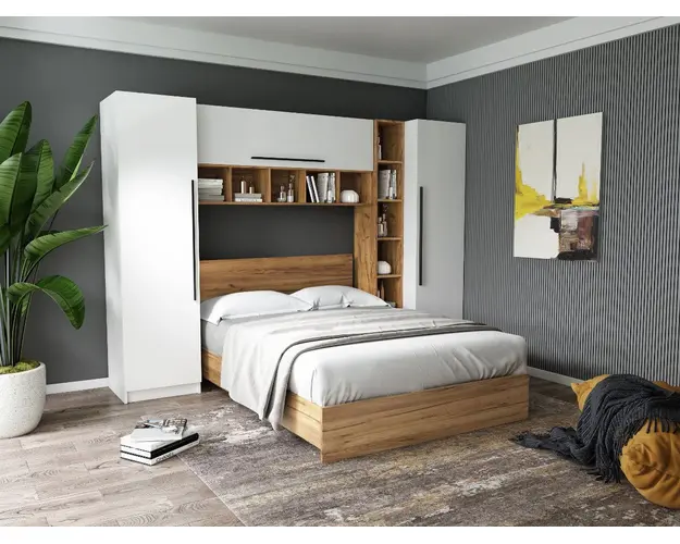 Set Dormitor Timea 2.84m cu pat incadrat
