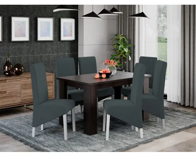 Set Masa Extensibila + 6 Scaune Venetia Castel 97