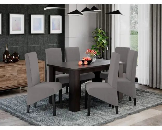 Set Masa Extensibila + 6 Scaune Venetia Malmo 90