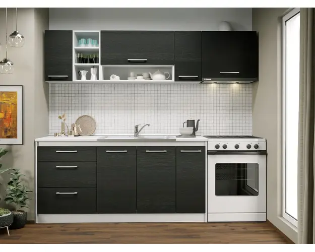 Set Mobila Bucatarie Mina 230 Alb/Ferrara C23