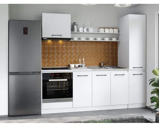 Set Mobila Bucatarie Mina Pure 220 Alb C57