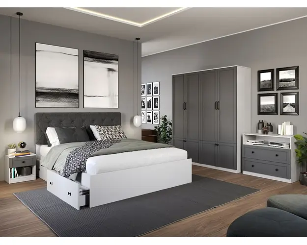 Set Mobila Dormitor Grafit C17