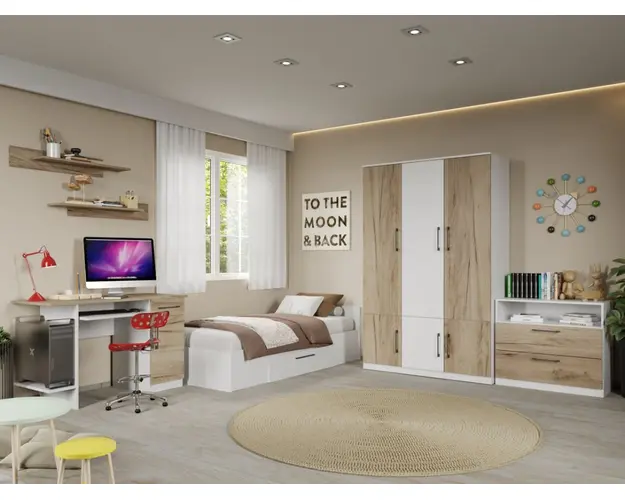 Set Mobila Dormitor Tineret Mihai C09