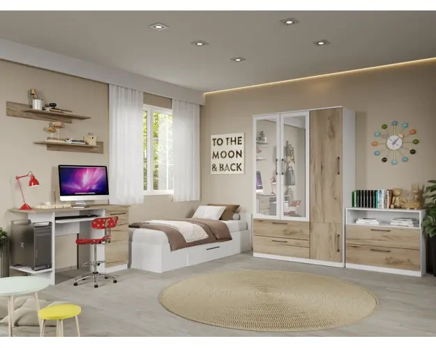 Set Mobila Dormitor Tineret Mihai C12