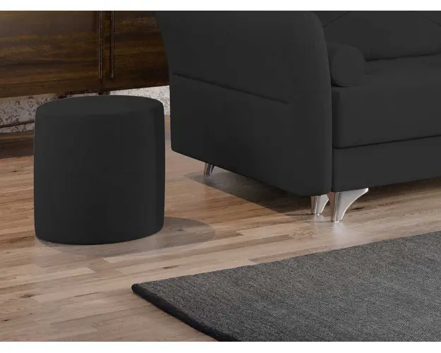 Taburet Smart Tapitat Gri Antracit