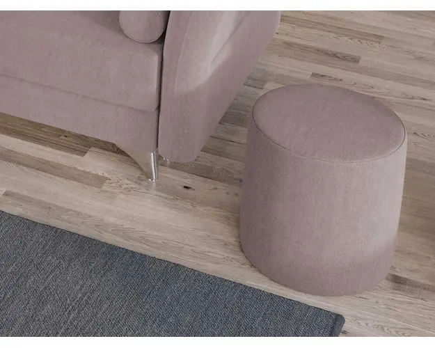 Taburet Smart Tapitat Roze