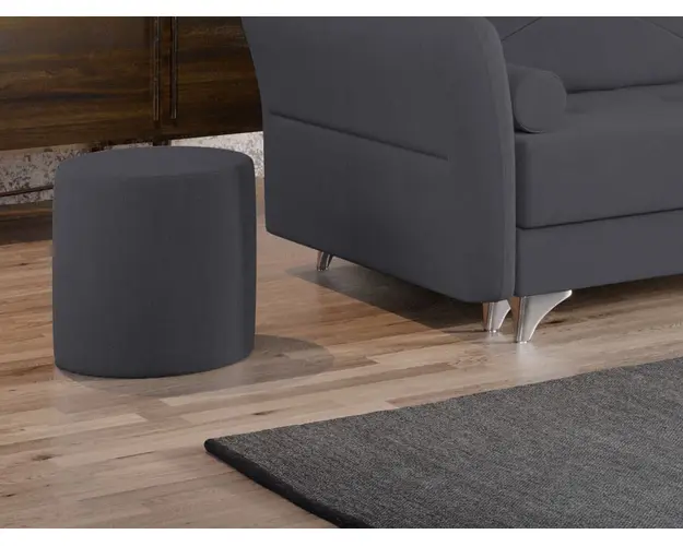 Taburet Smart Tapitat Gri