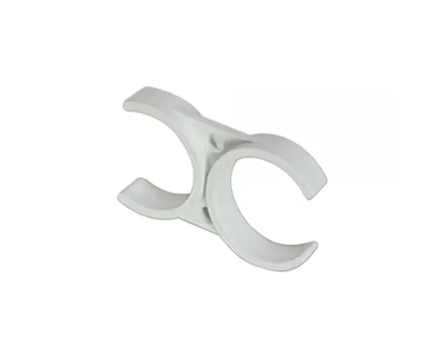 Clema dubla alba pentru filtre In-Line 2.5 x 2.5