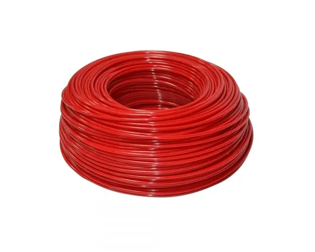 Furtun flexibil polietilena 1 4 ( 6 mm ) rosu