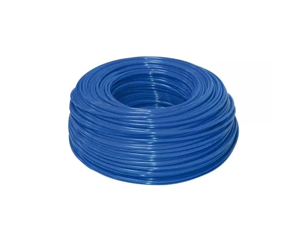 Furtun flexibil polietilena 1 4 ( 6 mm ) albastru