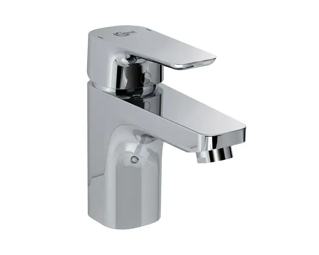 Baterie lavoar Ideal Standard Ceraplan III Grande, monocomanda, H14 cm, set scurgere cu tija