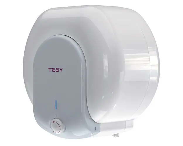 Boiler electric Tesy Compact Line GCA 1015 L52RC, 1500 W, 10 l, 0.9 Mpa, Termostat reglabil, Montare deasupra chiuvetei, Alb