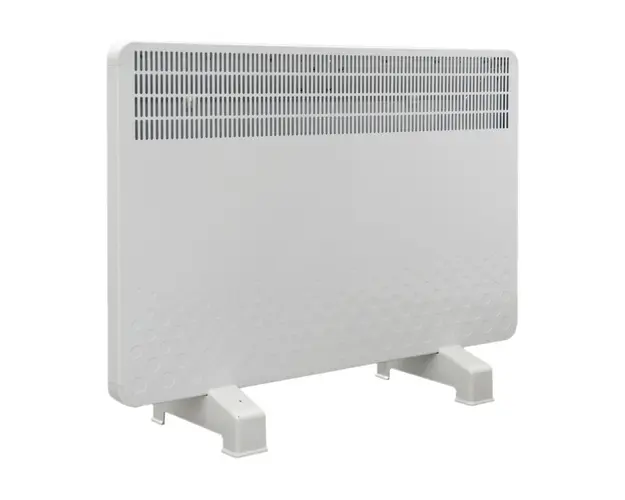 Convector electric Solaris, putere 2000 W, control mecanic, Termostat de siguranta, termostat reglabil, IP 24, ERP 2018, pana la 24 mp