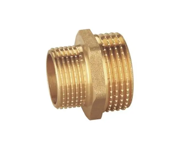 Niplu alama redus marime 1/2"" x 1/4""