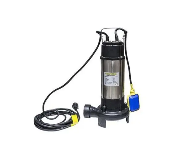 Pompa submersibila cu plutitor si tocator pentru drenaj BAR-QV1300D, 1300 W, 300 l/min