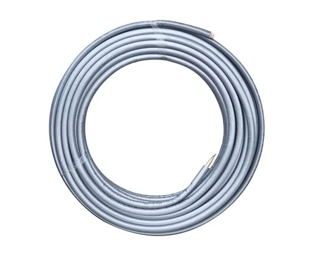 Teava din cupru izolata de diametru 22 si perete de 1 mm, pret/ml, vanzare la colac de 25 ml