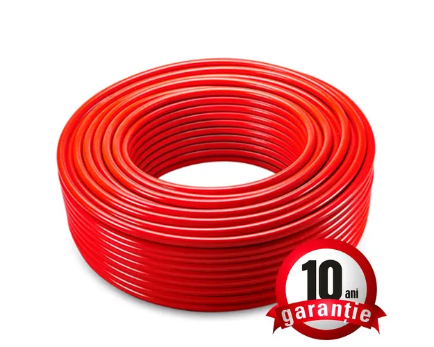 Teava Fornello PE-RT incalzire in pardoseala, 5 straturi si bariera de oxigen,16x2 mm, PN 10 bar, pret/ml, vanzare la colac de 500 ml