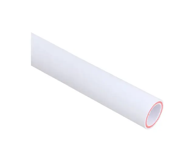 Teava PPR 90 mm, cu fibra compozita, 25 bar, alb, 4 ml/buc