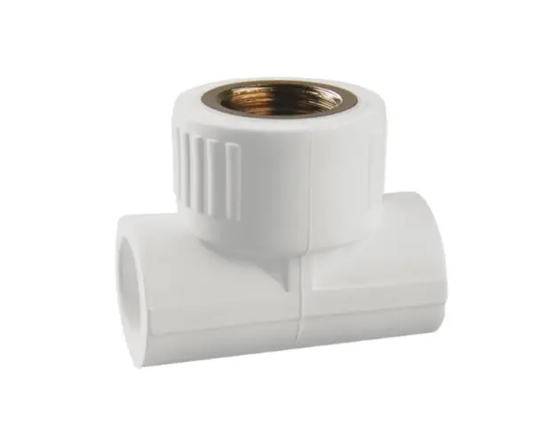 Teu PPR, FI, D 20 mm x 1/2"", alb