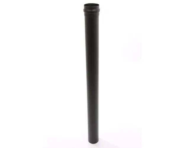 Tub de evacuare (cos de fum) Fornello, otel 1,2 mm, pentru centrale si seminee pe peleti, diametru 100 mm, lungime 1 metru, garnitura siliconica inclusa, fabricat in Italia